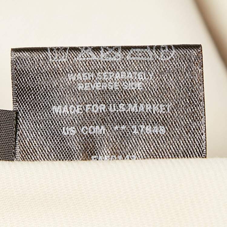 Pre Owned Loro Piana Beige Stretch Cotton Trousers M