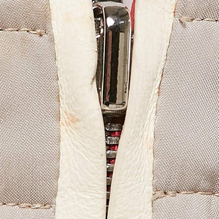 Pre Owned Loro Piana Beige Synthetic Zip-Up Strom System Reversible Hoodie Jacket M