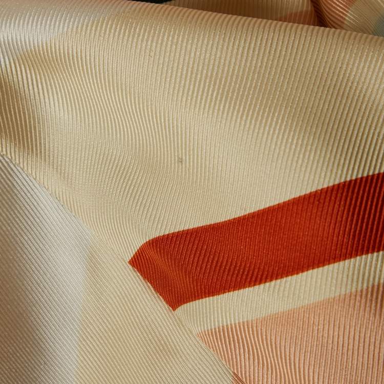 Pre Owned Loro Piana Multicolor Silk Long Sleeve Top M