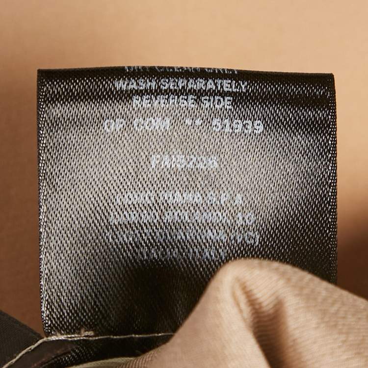 Pre Owned Loro Piana Beige Silk Wide-Leg Trousers L