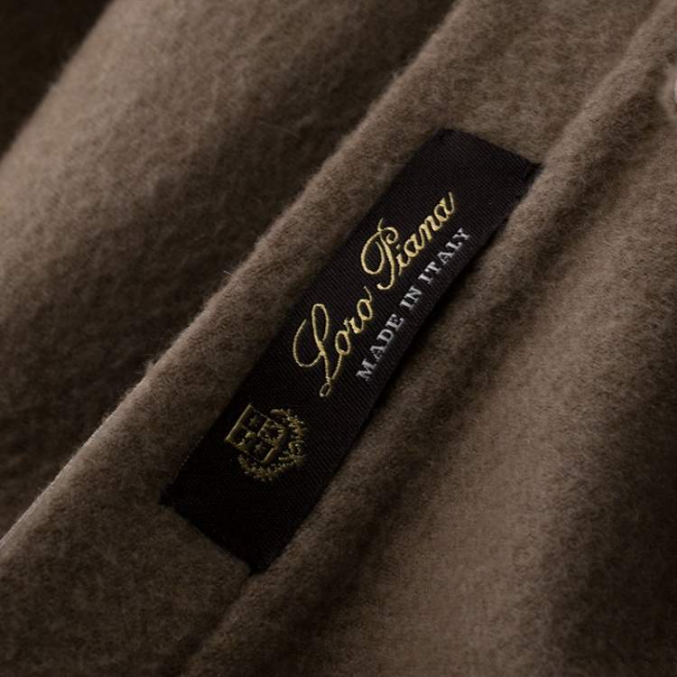 Pre Owned Loro Piana Camel Beige Cashmere Tunic S