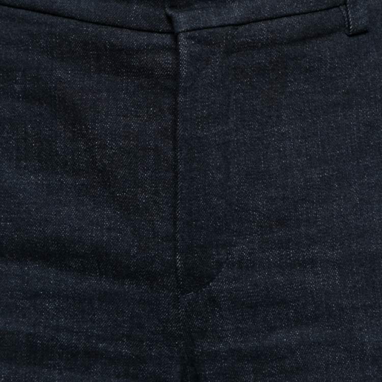 Pre Owned Loro Piana Blue Denim Trousers M