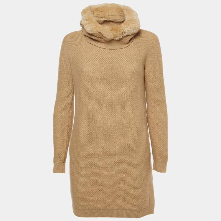 Pre Owned Loro Piana Brown Baby Cashmere Sweater XS