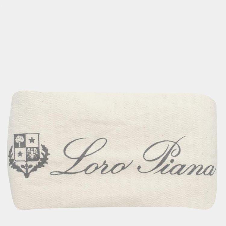 Pre Owned Loro Piana Dark Brown Python L27 Extra Bag 