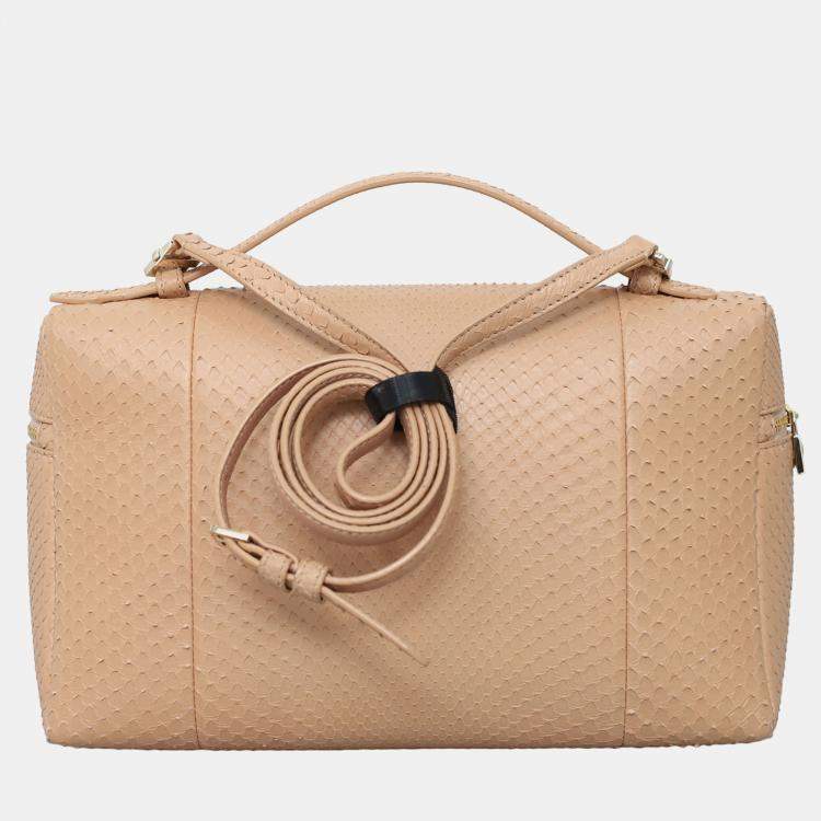 Pre Owned Loro Piana Snakeskin Extra Pocket L27
