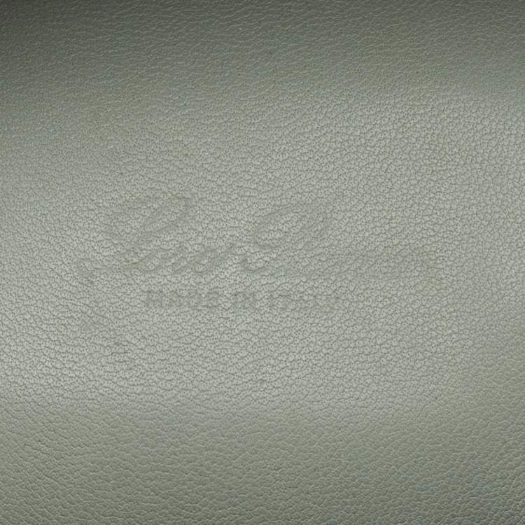 Pre Owned Loro Piana Mint Green Ostrich Extra Pocket L27 Bag