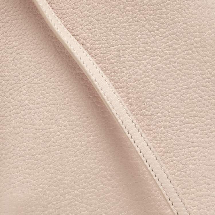Pre Owned Loro Piana Candoglia Marble Leather Bale Phone Case Crossbody Bag
