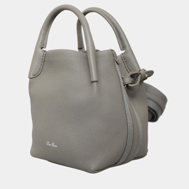 Pre Owned Loro Piana Micro Bale Bag