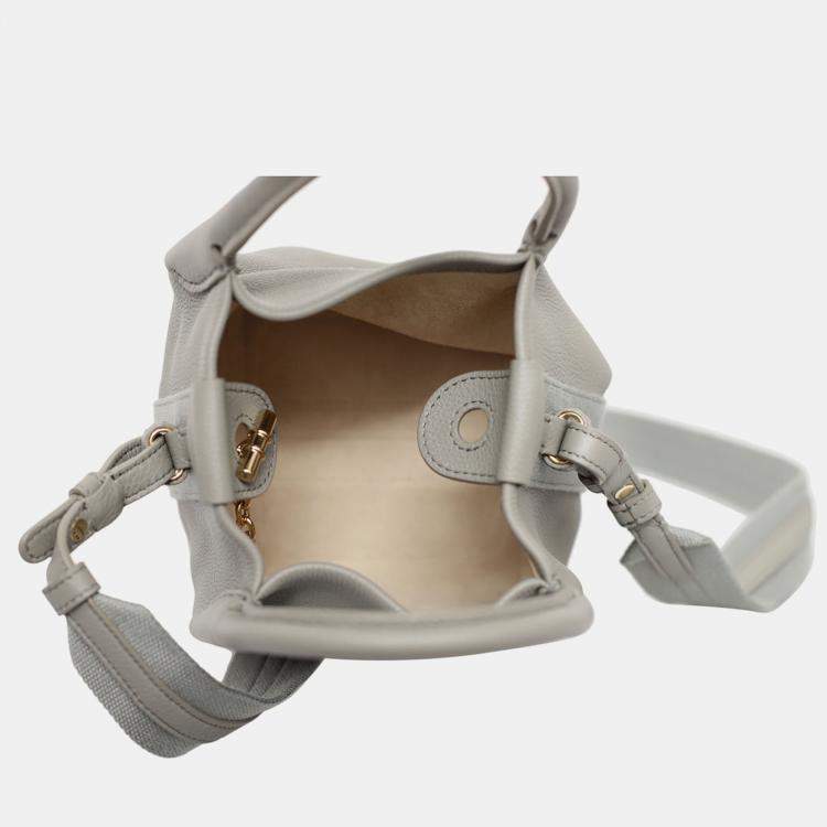 Pre Owned Loro Piana Micro Bale Bag