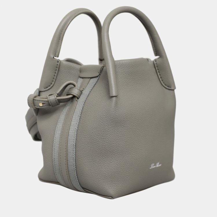 Pre Owned Loro Piana Micro Bale Bag