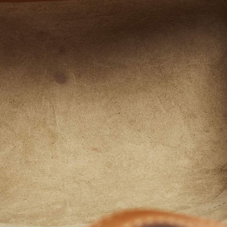 Pre Owned Loro Piana Sesia Micro Brown Leather Tote