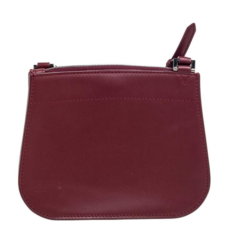 Pre Owned Loro Piana Tri Color Leather and Suede Milky Way Odessa Crossbody Bag