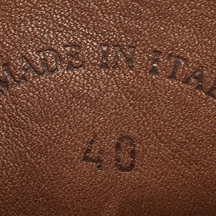 Pre Owned Loro Piana Brown Suede Summer Charms Walk Loafers Size 40