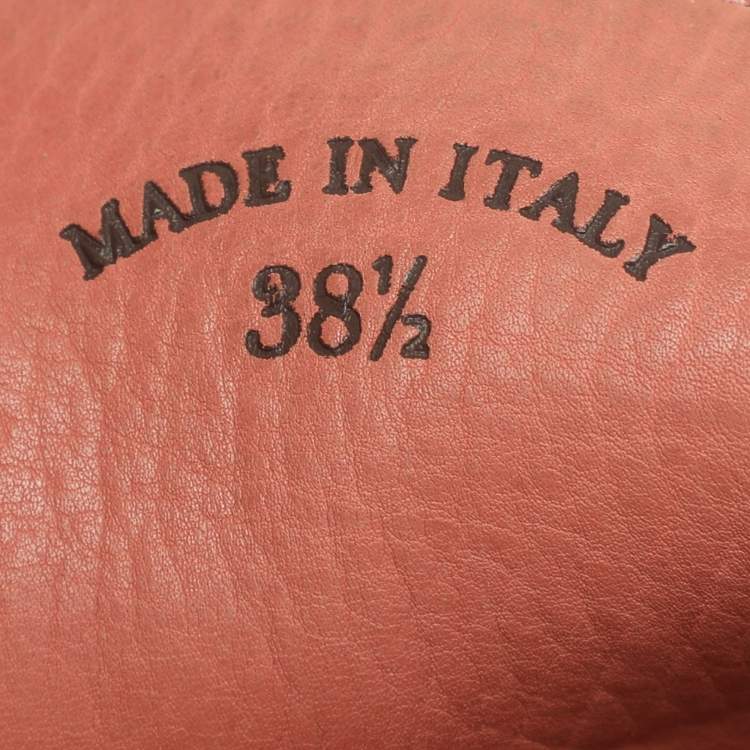 Pre Owned Loro Piana Pink Suede Babouche Charms Walk Flat Mules Size 38.5