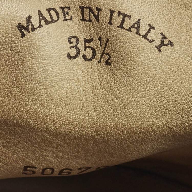 Pre Owned Loro Piana Grey Suede Babouche Charms Walk Mules Size 35.5