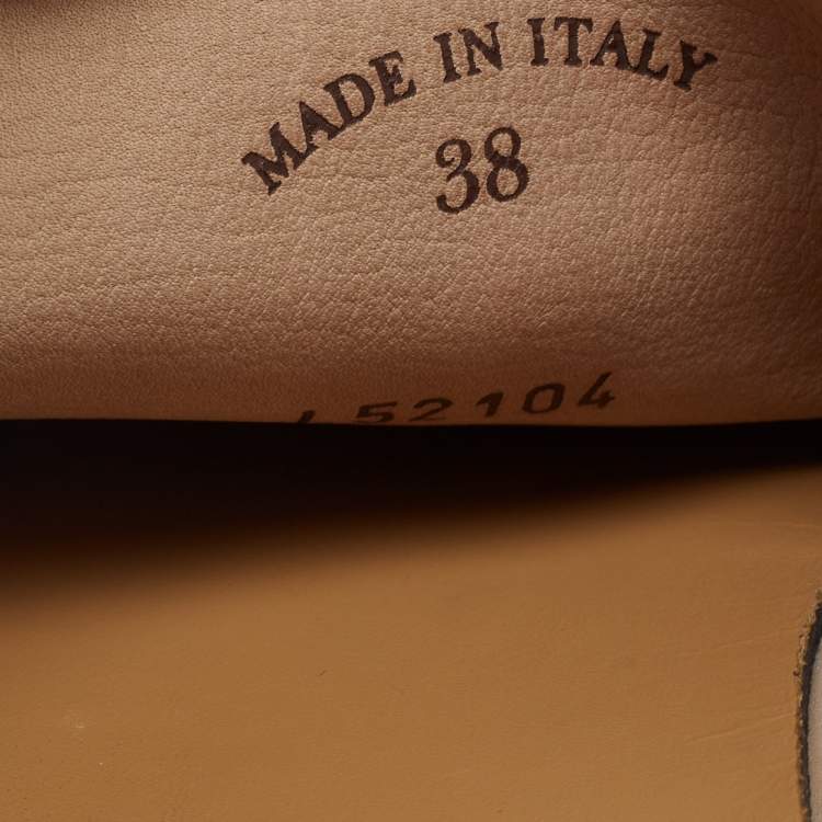 Pre Owned Loro Piana Beige Suede Summer Charms Walk Loafers Size 38