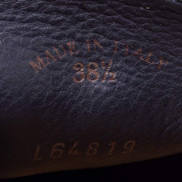 Pre Owned Loro Piana Navy Blue Suede Summer Charms Walk Loafers Size 38.5