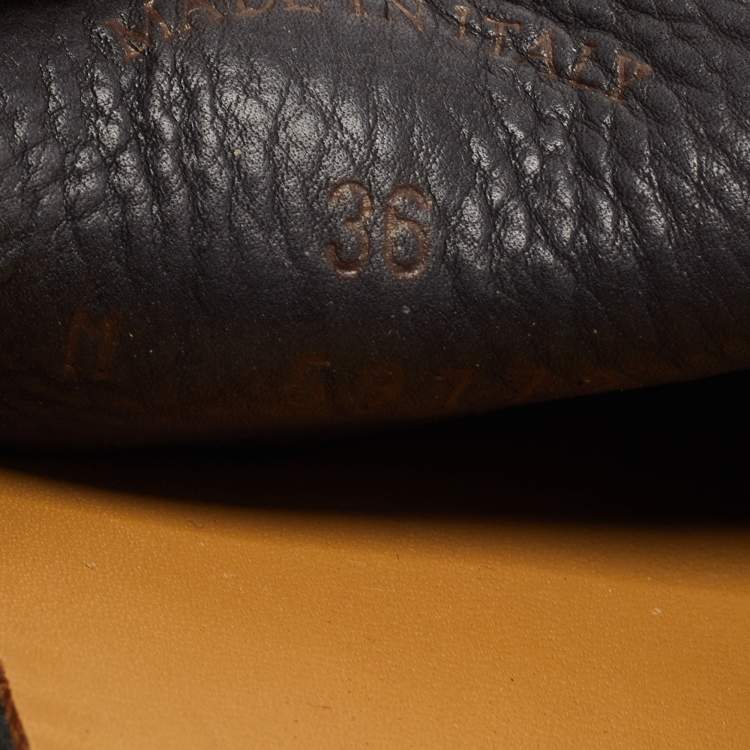 Pre Owned Loro Piana Black Suede Summer Charms Walk Loafers Size 36