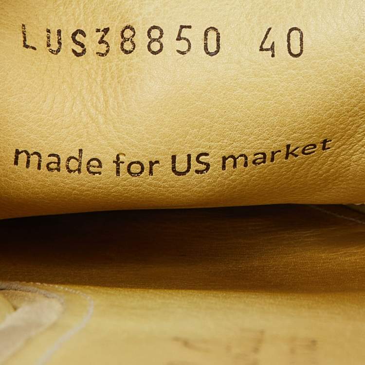 Pre Owned Loro Piana Yellow Suede Babouche Charms Walk Flat Mules Size 40