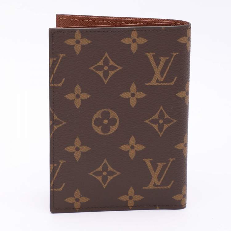 Pre Owned Louis Vuitton Monogram Canvas Passport Cover