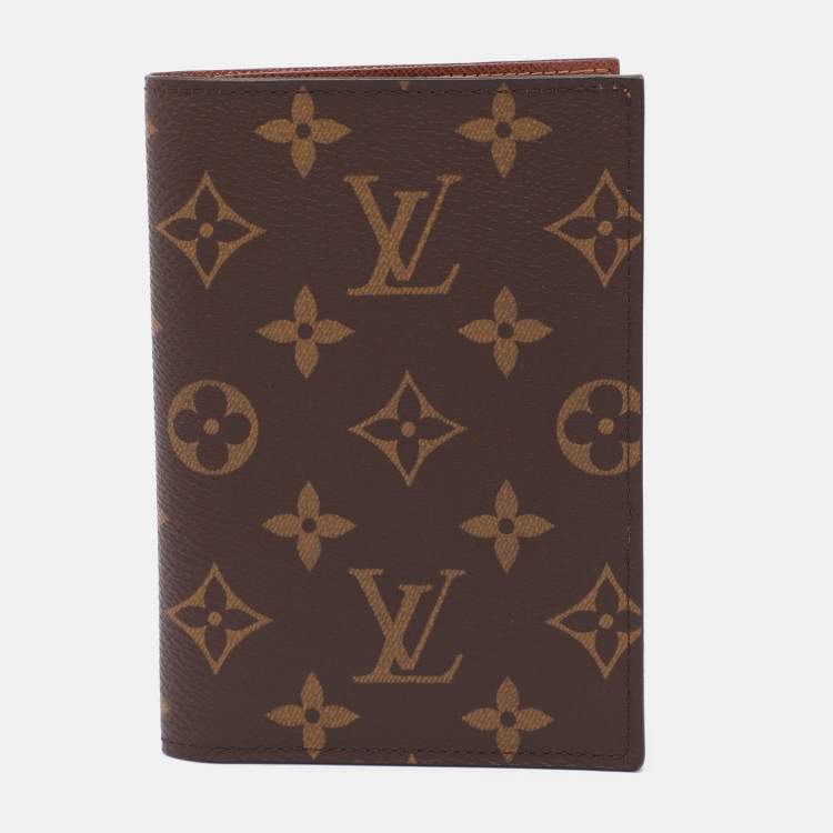 Pre Owned Louis Vuitton Monogram Canvas Passport Cover
