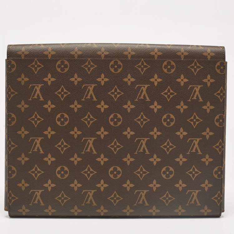 Pre Owned Louis Vuitton Monogram Canvas Mark Folder