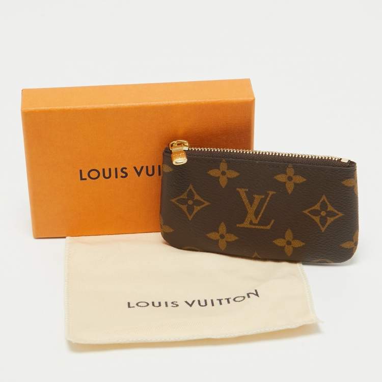 Pre Owned Louis Vuitton Monogram Canvas Key Pouch
