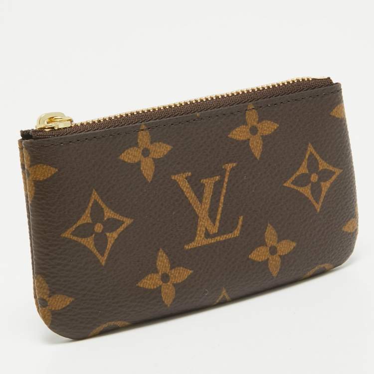 Pre Owned Louis Vuitton Monogram Canvas Key Pouch