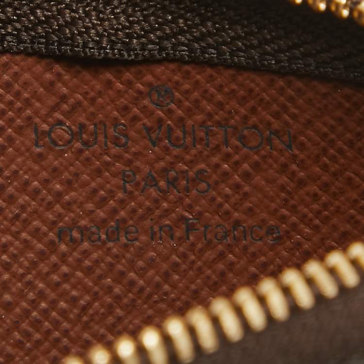 Pre Owned Louis Vuitton Monogram Canvas Key Pouch