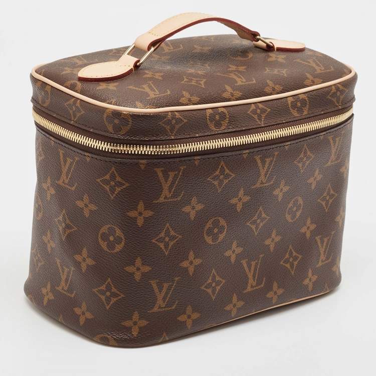 Pre Owned Louis Vuitton Monogram Canvas Nice BB Toiletry Bag