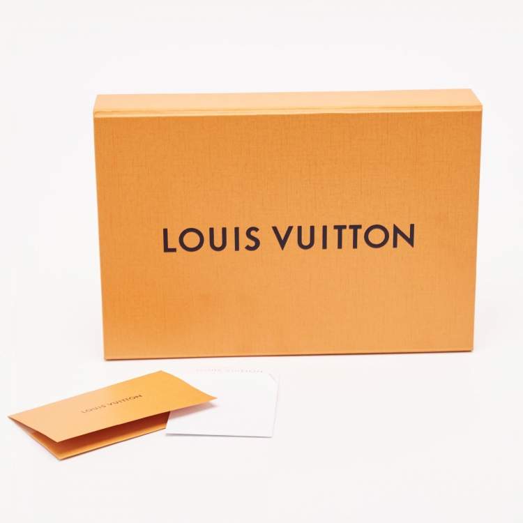 Pre Owned Louis Vuitton Brown Monogram Silk Blend Classic Shawl 