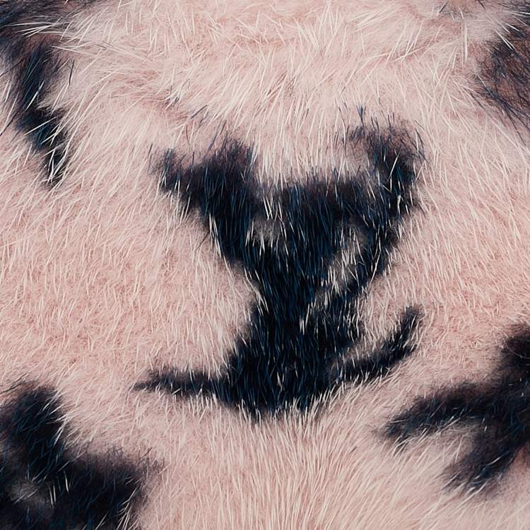 Pre Owned Louis Vuitton Pink Mink Monogram Sleep Eye Mask