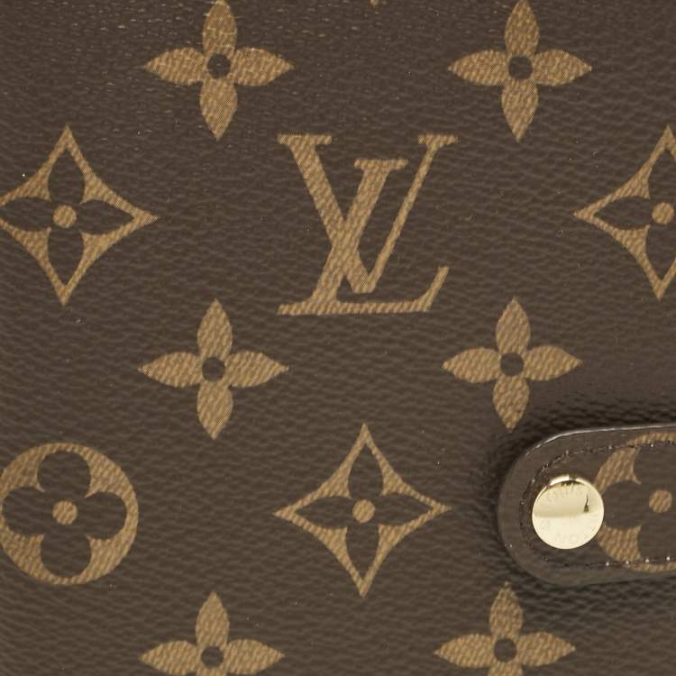 Pre Owned Louis Vuitton Monogram Canvas Small Ring Agenda Cover