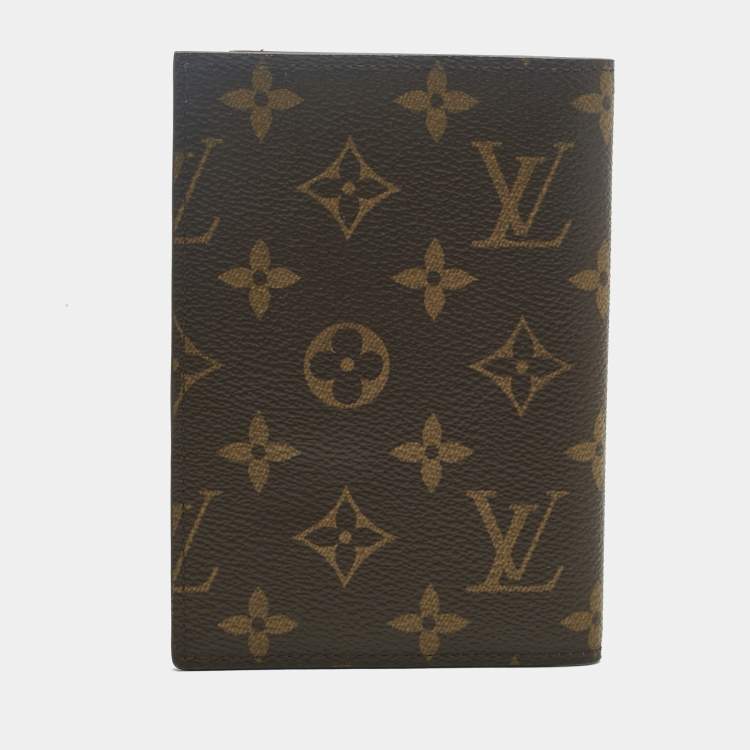 Pre Owned Louis Vuitton Monogram Canvas Passport Cover
