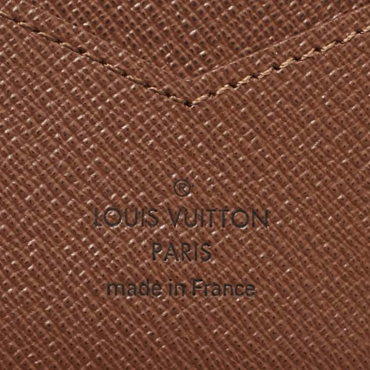 Pre Owned Louis Vuitton Monogram Canvas Passport Cover