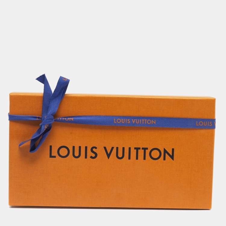 Pre Owned Louis Vuitton Brown Monogram Confidential Silk Bandeau