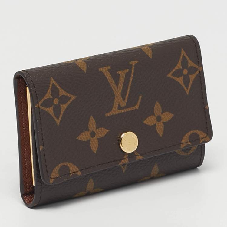 Pre Owned Louis Vuitton 6 Key Holder Monogram Canvas 