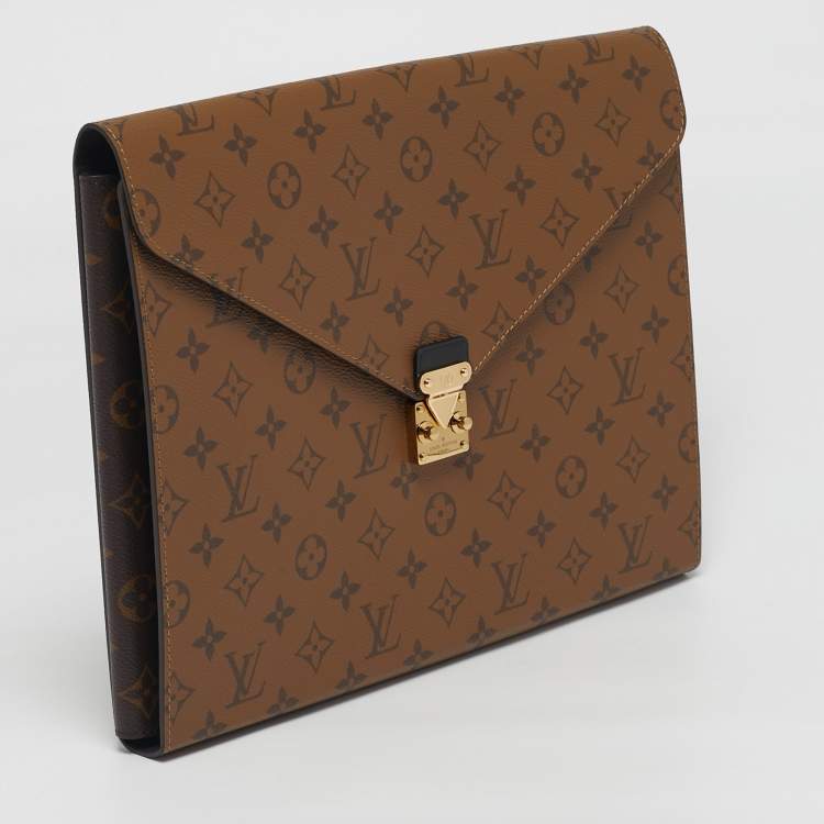 مملوكة مسبقًا Louis Vuitton Mark Monogram Reverse Canvas Folder