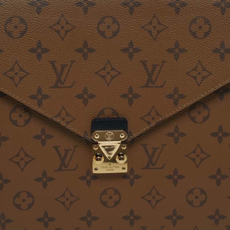 مملوكة مسبقًا Louis Vuitton Mark Monogram Reverse Canvas Folder