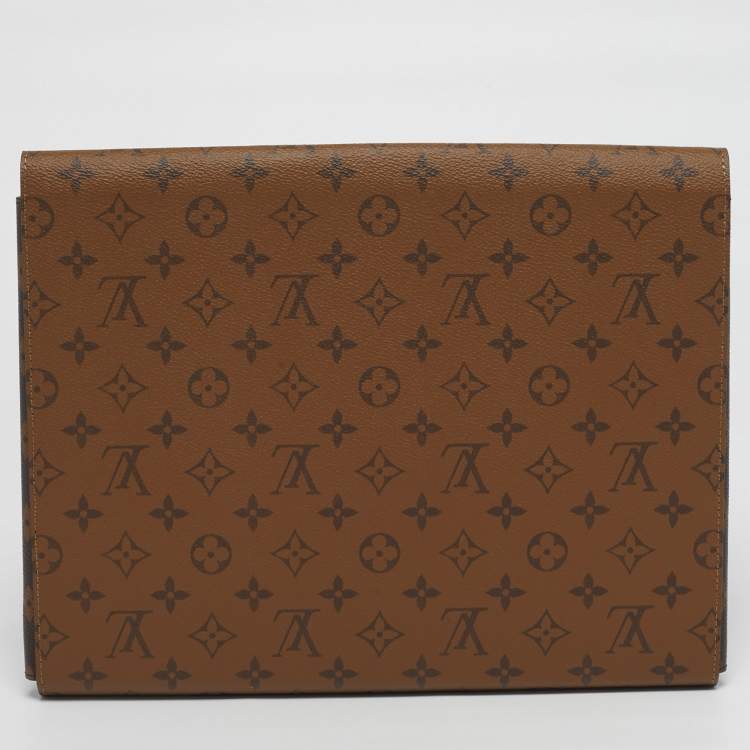 مملوكة مسبقًا Louis Vuitton Mark Monogram Reverse Canvas Folder