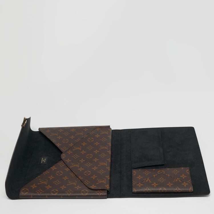 مملوكة مسبقًا Louis Vuitton Mark Monogram Reverse Canvas Folder