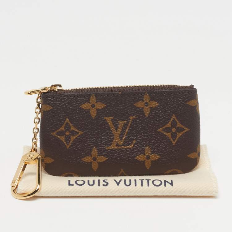 Pre Owned Louis Vuitton Key Pouch Monogram Canvas 
