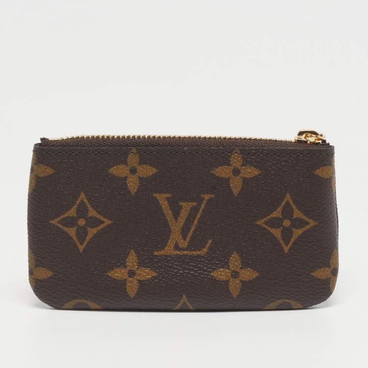 Pre Owned Louis Vuitton Key Pouch Monogram Canvas 