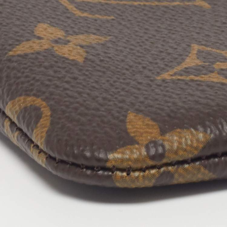 Pre Owned Louis Vuitton Key Pouch Monogram Canvas 
