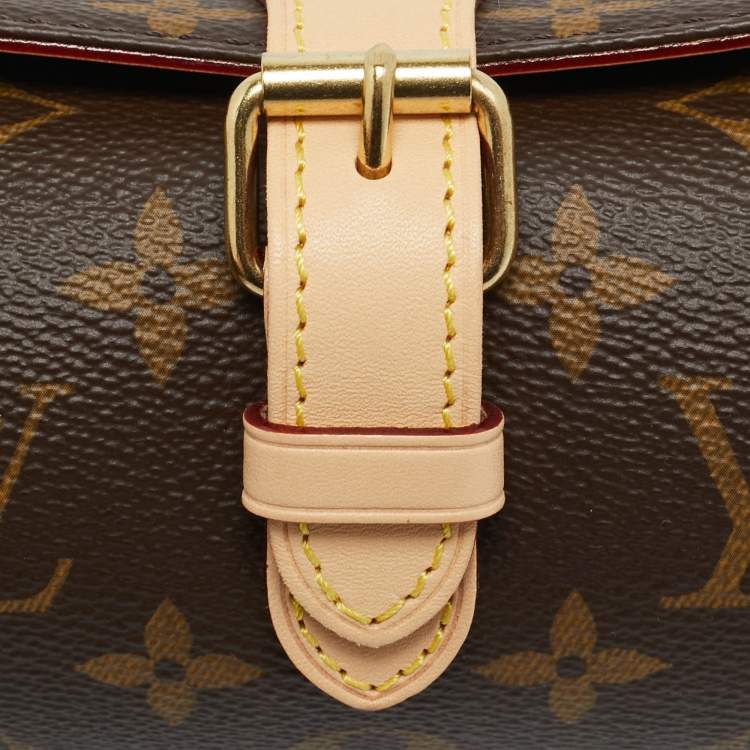Pre Owned Louis Vuitton 3 Watch Case Monogram Canvas