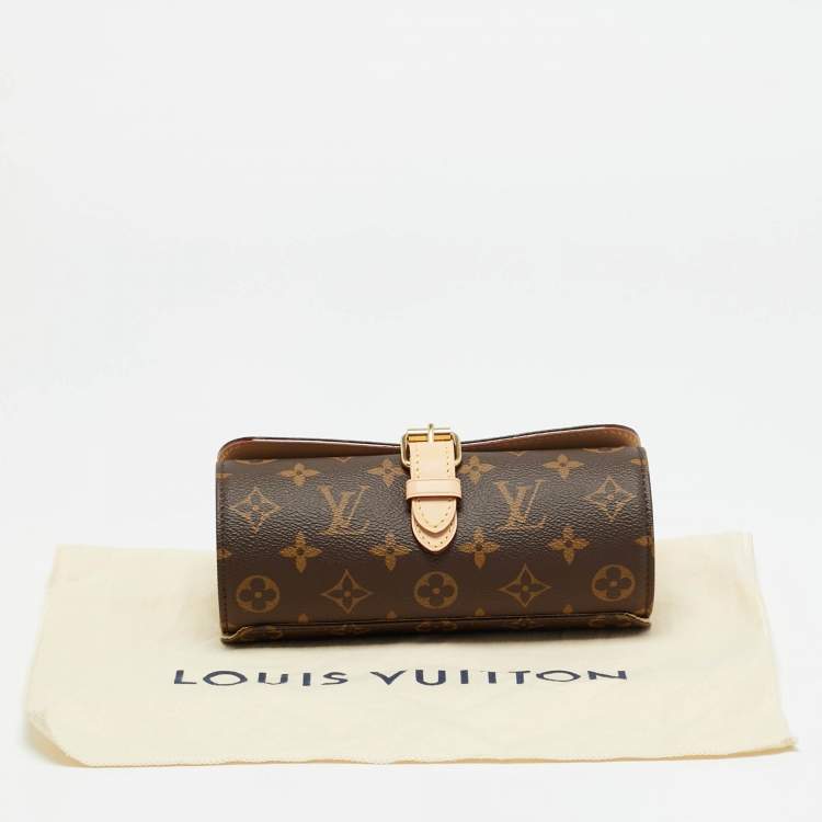 Pre Owned Louis Vuitton 3 Watch Case Monogram Canvas
