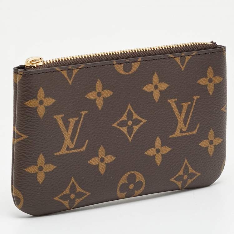 Pre Owned Louis Vuitton S Key Pouch Monogram Canvas 