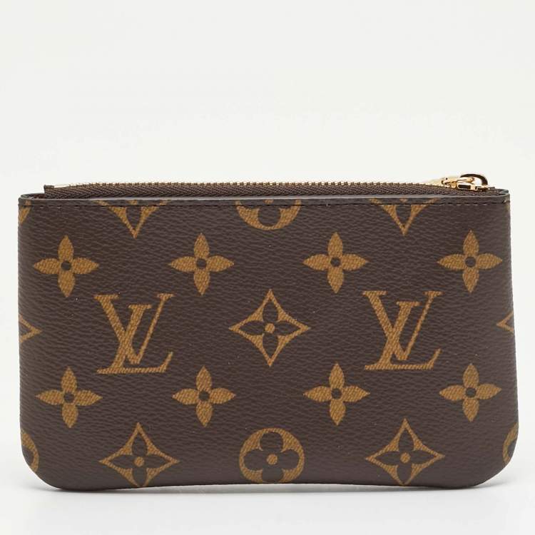 Pre Owned Louis Vuitton S Key Pouch Monogram Canvas 