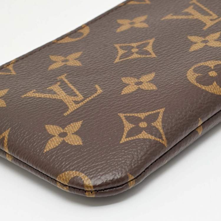 Pre Owned Louis Vuitton S Key Pouch Monogram Canvas 