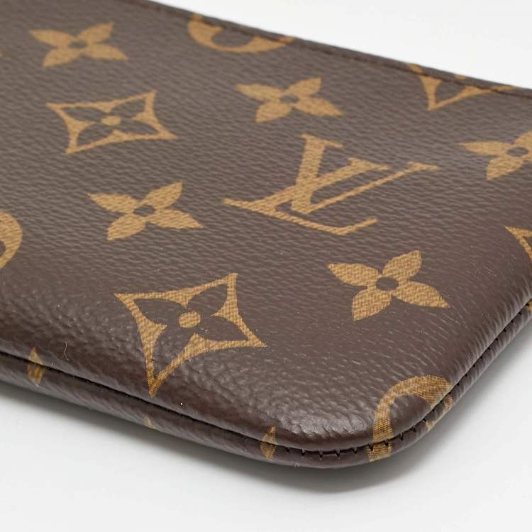 Pre Owned Louis Vuitton S Key Pouch Monogram Canvas 